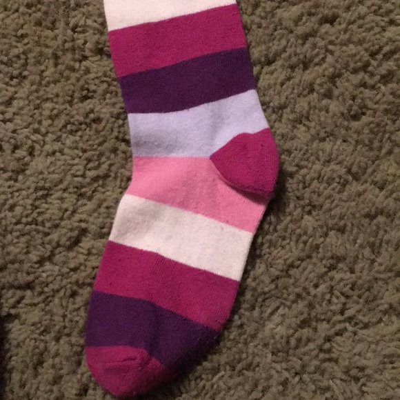 Vintage Gymboree Pretty in Plum striped tights Age 5-7 - Picture 3 of 6